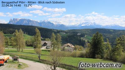 immagine della webcam nei dintorni di Bolzano: webcam Altopiano di Renon