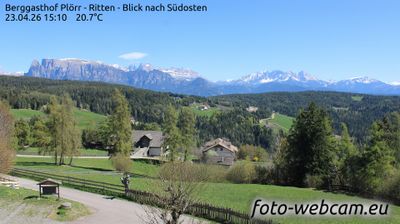 immagine della webcam nei dintorni di Bolzano Dolomiti: webcam Altopiano di Renon