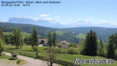 immagine della webcam nei dintorni di Bolzano: webcam Altopiano di Renon