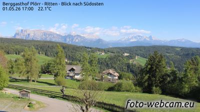 immagine della webcam nei dintorni di Bolzano: webcam Altopiano di Renon