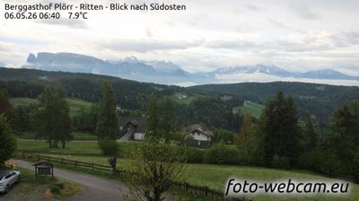immagine della webcam nei dintorni di Appiano sulla Strada del Vino: webcam Altopiano di Renon