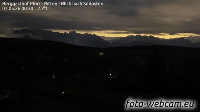 immagine della webcam nei dintorni di Appiano sulla Strada del Vino: webcam Altopiano di Renon