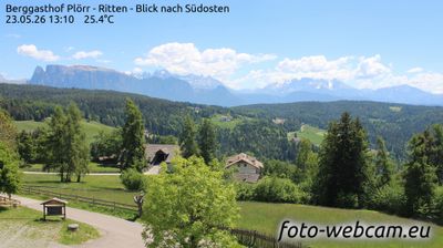 immagine della webcam nei dintorni di Fiè allo Sciliar: webcam Altopiano di Renon