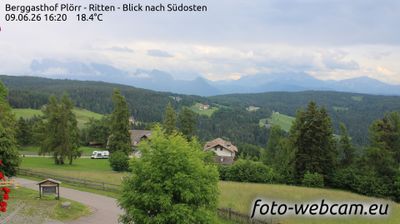 immagine della webcam nei dintorni di Bolzano Dolomiti: webcam Altopiano di Renon