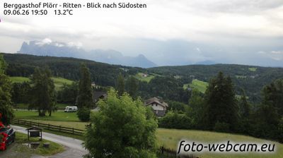 immagine della webcam nei dintorni di Caldaro sulla Strada del Vino: webcam Altopiano di Renon