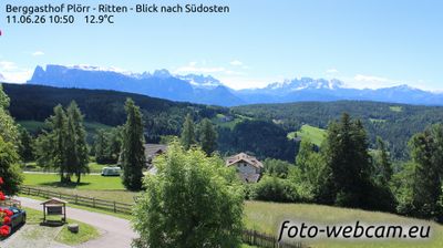 immagine della webcam nei dintorni di Bolzano: webcam Altopiano di Renon