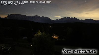 immagine della webcam nei dintorni di Appiano sulla Strada del Vino: webcam Altopiano di Renon