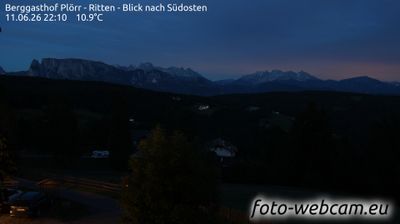 immagine della webcam nei dintorni di Bolzano: webcam Altopiano di Renon