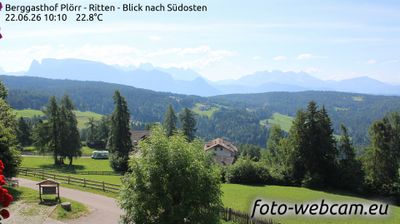 immagine della webcam nei dintorni di Alpe di Siusi: webcam Altopiano di Renon