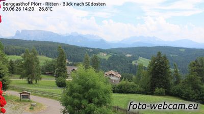 immagine della webcam nei dintorni di Nova Ponente: webcam Altopiano di Renon