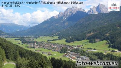 immagine della webcam nei dintorni di Dobbiaco: webcam Villabassa