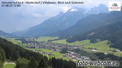 immagine della webcam nei dintorni di San Vigilio di Marebbe: webcam Villabassa