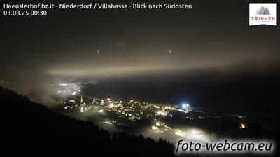 immagine della webcam nei dintorni di Monte Elmo: webcam Villabassa