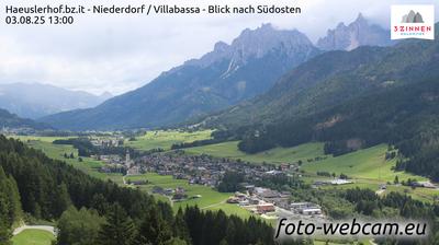 immagine della webcam nei dintorni di Monte Elmo: webcam Villabassa