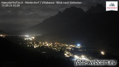 immagine della webcam nei dintorni di San Vigilio di Marebbe: webcam Villabassa