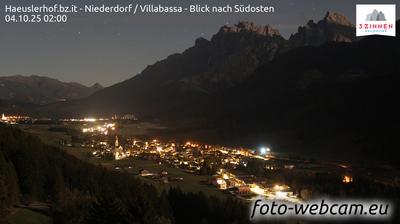immagine della webcam nei dintorni di Monte Elmo: webcam Villabassa