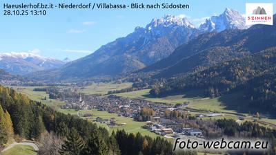 immagine della webcam nei dintorni di Monguelfo Tesido: webcam Villabassa