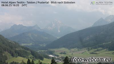 immagine della webcam nei dintorni di Lago di Braies: webcam Monguelfo Tesido