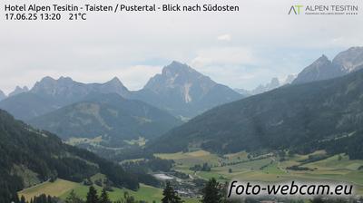 immagine della webcam nei dintorni di Monte Elmo: webcam Monguelfo Tesido