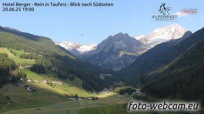 immagine della webcam nei dintorni di Selva dei Molini: webcam Campo Tures