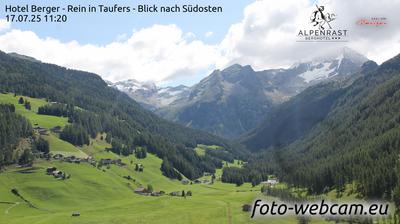 immagine della webcam nei dintorni di Valle Aurina: webcam Riva di Tures