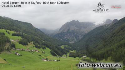 immagine della webcam nei dintorni di Selva dei Molini: webcam Campo Tures