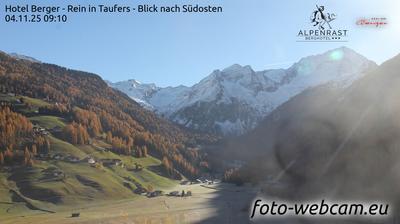 immagine della webcam nei dintorni di Valle Aurina: webcam Riva di Tures