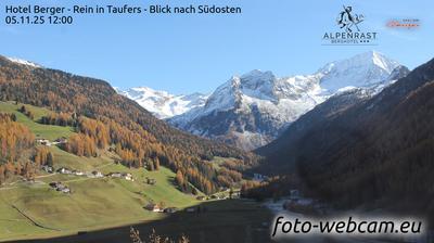 immagine della webcam nei dintorni di Selva dei Molini: webcam Campo Tures