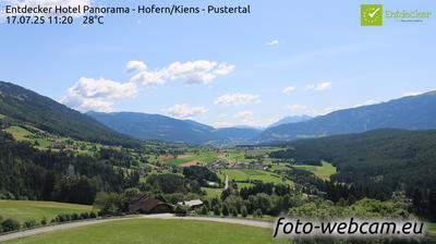 immagine della webcam nei dintorni di Valle Aurina: webcam Chienes