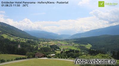 immagine della webcam nei dintorni di San Vigilio di Marebbe: webcam Chienes
