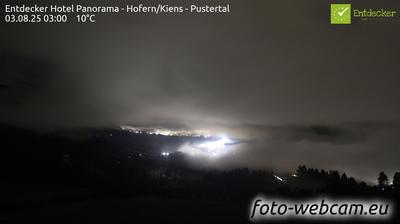 immagine della webcam nei dintorni di Campo Tures: webcam Chienes