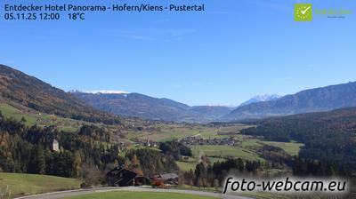 immagine della webcam nei dintorni di Selva dei Molini: webcam Chienes