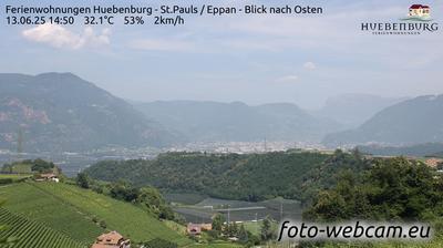 immagine della webcam nei dintorni di Bolzano: webcam Appiano sulla Strada del Vino