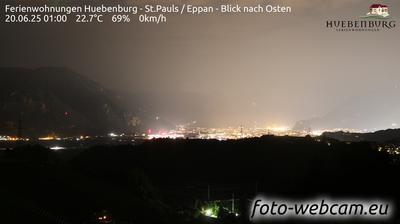 immagine della webcam nei dintorni di Ruffré Mendola: webcam Appiano sulla Strada del Vino