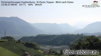 immagine della webcam nei dintorni di Cles: webcam Appiano sulla Strada del Vino