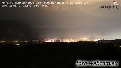 immagine della webcam nei dintorni di Caldaro sulla Strada del Vino: webcam Appiano sulla Strada del Vino