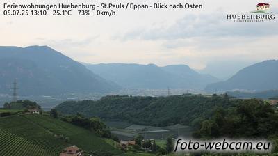 immagine della webcam nei dintorni di Ruffré Mendola: webcam Appiano sulla Strada del Vino