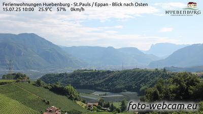 immagine della webcam nei dintorni di Aldino: webcam Appiano sulla Strada del Vino