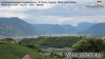 immagine della webcam nei dintorni di Bolzano: webcam Appiano sulla Strada del Vino