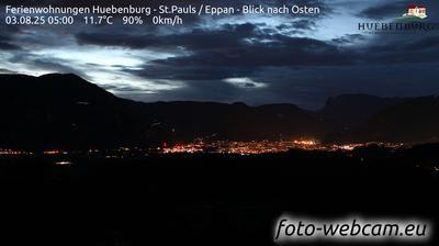 immagine della webcam nei dintorni di Andriano: webcam Appiano sulla Strada del Vino