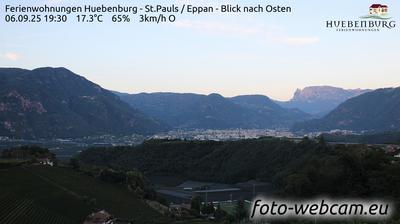 immagine della webcam nei dintorni di Renon: webcam Appiano sulla Strada del Vino