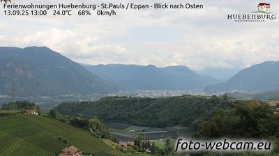 immagine della webcam nei dintorni di Bolzano: webcam Appiano sulla Strada del Vino