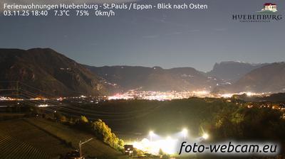 immagine della webcam nei dintorni di Nova Ponente: webcam Appiano sulla Strada del Vino