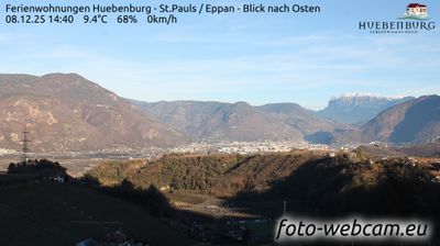 immagine della webcam nei dintorni di Smarano: webcam Appiano sulla Strada del Vino
