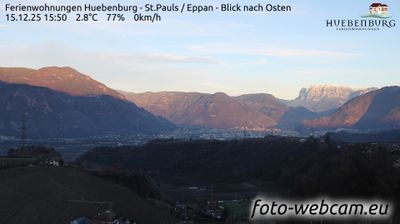 immagine della webcam nei dintorni di Ruffré Mendola: webcam Appiano sulla Strada del Vino