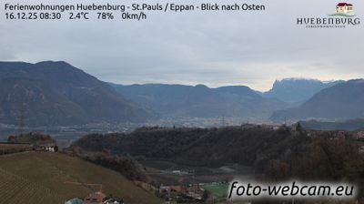 immagine della webcam nei dintorni di Altopiano di Renon: webcam Appiano sulla Strada del Vino