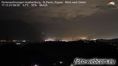 immagine della webcam nei dintorni di Altopiano di Renon: webcam Appiano sulla Strada del Vino