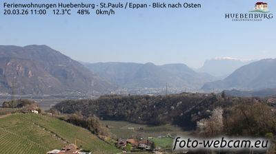 immagine della webcam nei dintorni di Bolzano: webcam Appiano sulla Strada del Vino