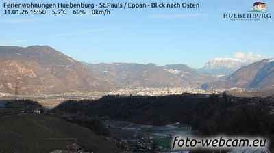 immagine della webcam nei dintorni di Altopiano di Renon: webcam Appiano sulla Strada del Vino