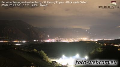 immagine della webcam nei dintorni di Caldaro sulla Strada del Vino: webcam Appiano sulla Strada del Vino